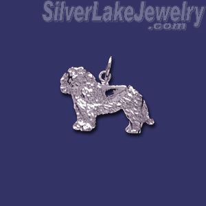 Sterling Silver Cocker Spaniel Dog Animal Charm Pendant - Click Image to Close