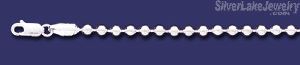 Sterling Silver 18" Ball Bead Chain 4mm